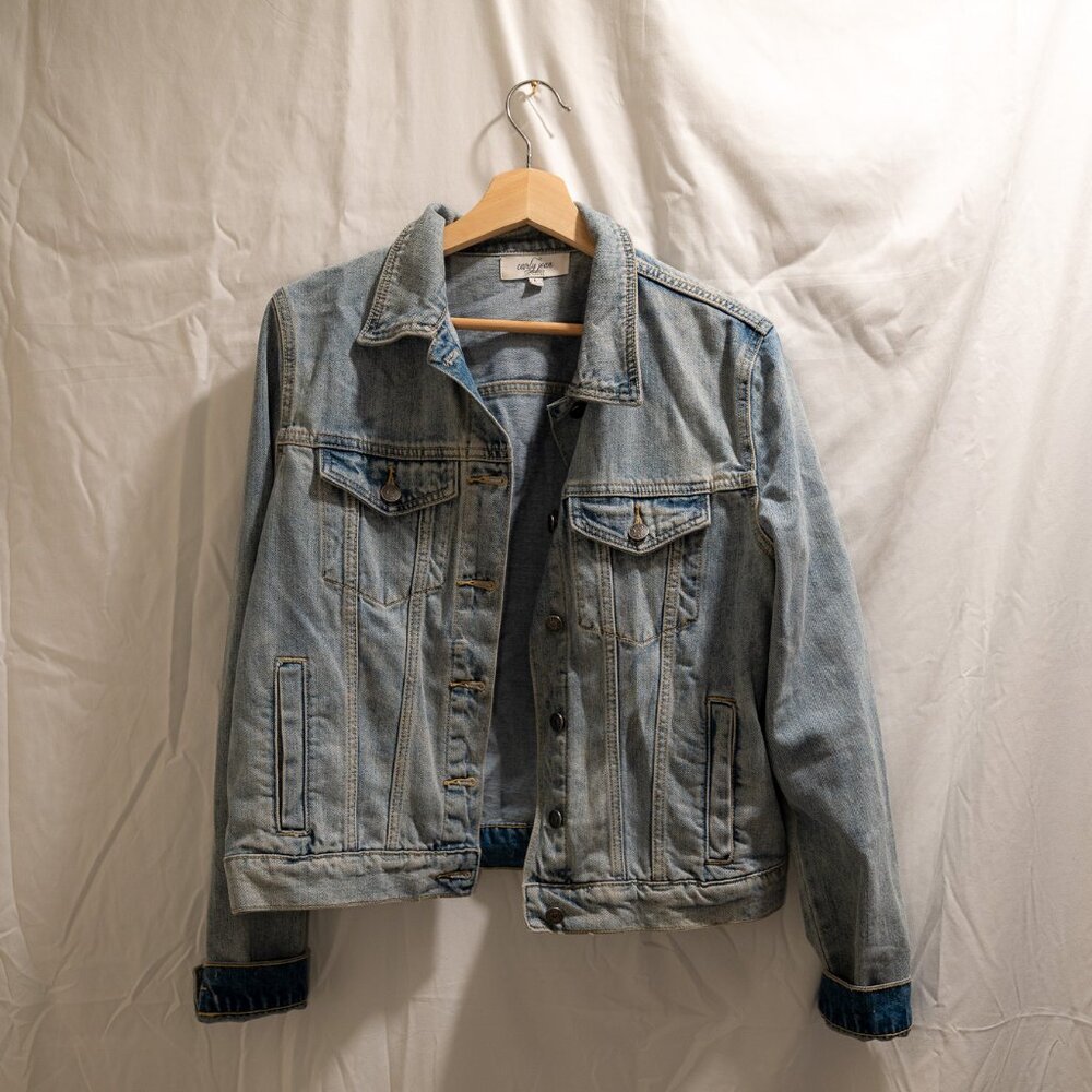 CJLA - Fletcher Jacket - Light Wash Denim (size Large)